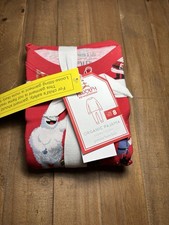Pottery Barn Kids Rudolph  Organic Cotton Pajama Set  8  Multi