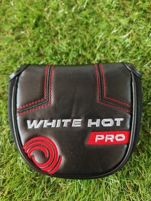 Odyssey White Hot Pro Mallet Putter Schwarz Rot Headcover Neu Magnetisch