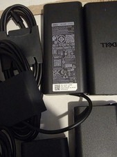 LOT OF 3 NEW ORIGINAL DELL HA65NM190 65W USB-C Type C AC Adapter Charger