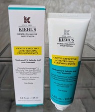 Kiehl s Gently Effective Acne Treating Cleansing Paste - NIB - 4.2 Oz - Exp 9/26