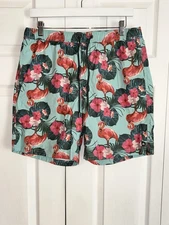 Men’s Micros Tropical Flamingo Print Men's Swimming trunks Size L