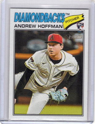 ANDREW HOFFMAN 2026 Topps Heritage ROOKIE CARD #211 - DIAMONDBACKS