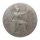 Photo of a 1899 Victoria Half Penny from an eBay listing that sold on May 31, 2026