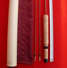 CANNE MOUCHE 7'3 Bambou Refendu Pezon et Michel Blank fishing Fly rod split cane