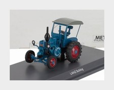 SCHUCO 450731900 LANCE - BULLDOG D9506 TRACTOR 1949 - BLUE RED - 1/43