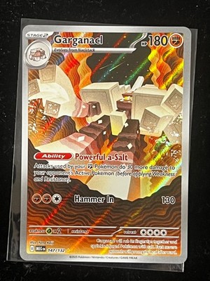 Garganacl Illustration Rare Holo ME01: Mega Evolution 147/132 NM