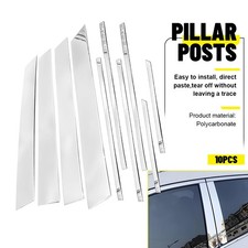 For 2013-2018 Toyota Rav4 8pcs Stainless Steel Chrome Pillar Post Trims Rav-4 For 2013-2018 Toyota Rav4 8pcs Stainless Steel Chrome Pillar Post Trims Rav-4