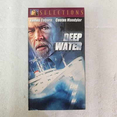 Deep Water VHS Tape 2000 James Coburn Costas Mandylor Action Thriller 20th