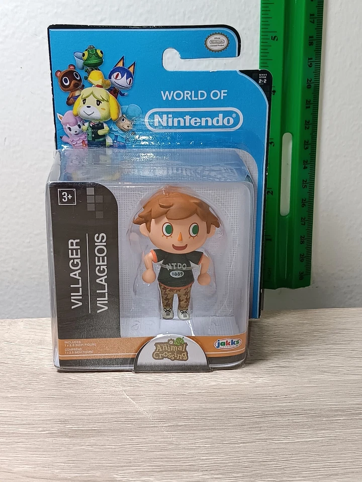 *ENVÍO GRATUITO* ANIMAL CROSSING 2.5" World of Nintendo Tom Nook K.K. Slider Villager Foto 2 de 4