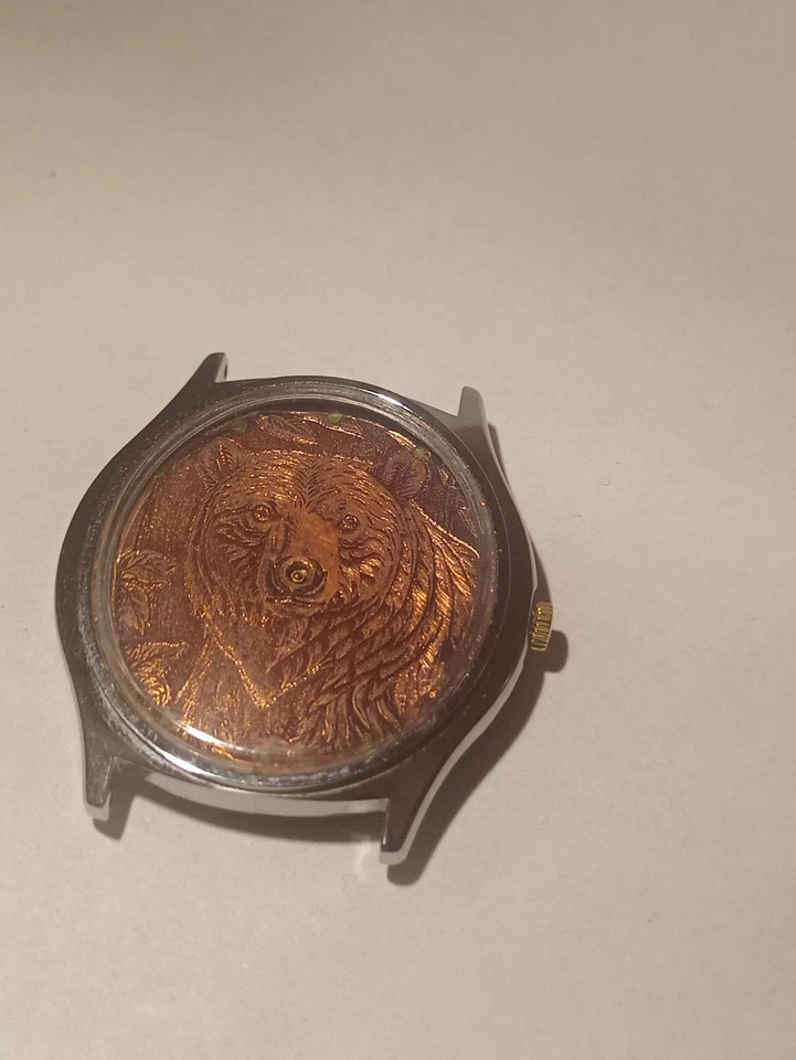 L.U. Chopard & Cie Vintage-Armbanduhr – Handgraviertes Unikat mit Sichtboden - Bild 2 von 4