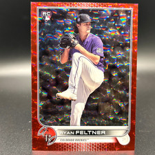 2022 Topps #373 RYAN FELTNER (RC) - Red Foilboard /199 Rookie Card Rockies. rookie card picture