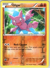 Gligar 46/119 Common Phantom Forces Pokemon Reverse Holo NM