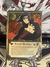 Naruto Ccg Itachi Uchiha N-737 Super Rare 1st Edition
