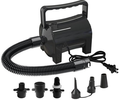 Electric Air Pump Portable 460W Quick-Fill Air Pump Air Flow 45CFM 2.1PSI wit...