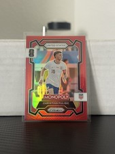 Christian Pulisic #47 Panini Monopoly Prizm FIFA World Cup 2026 Red USA