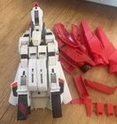 Transformers 1985 Jetfire G1 Incomplete Vintage Hasbro Figure Parts Damage
