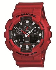 CASIO G-SHOCK GA-100B-4AJF Red Men's Watch New in Box