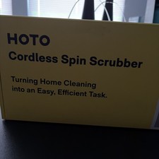 HOTO Cordless Spin Scrubber Waterproof, Rechargeable, 6-Brush Cleaner