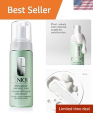 4.2 Fl Oz Gentle Cleansing Foam for Dry  Sensitive Skin - Unscented Formula
