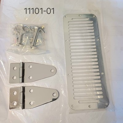 RUGGED HOOD SET CHROME CJ YJ 78-96 11101-01