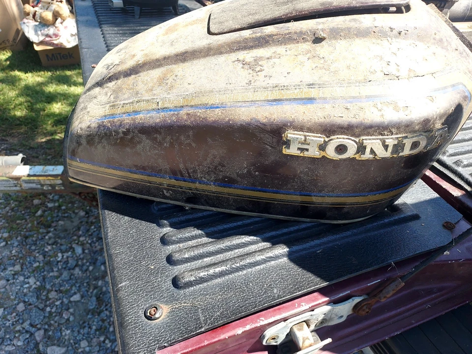 Honda 1978 tanque de combustible Foto 2 de 4