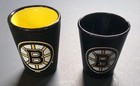 Boston Bruins Lot of 2 different Souvenirs Shot Glasses NHL Hockey — photo 1