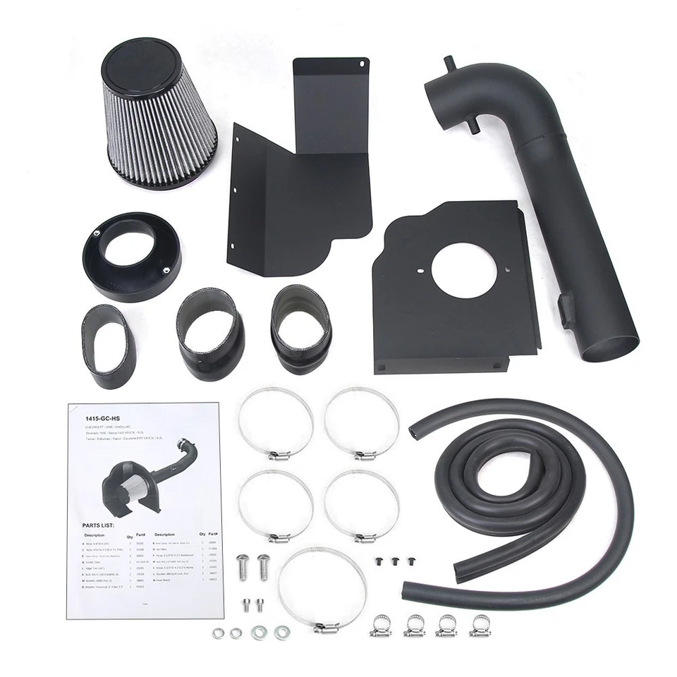 Sistema de admisión de aire frío para Chevrolet Suburban GMC Yukon 2015-2020 5,3T V8 Foto 2 de 4