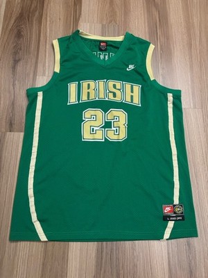 Nike LeBron James Irish High School Basketball Jersey Size XXL