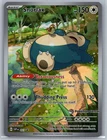 Pokemon Scarlet & Violet Promo - Snorlax 051 Pokemon Center Stamp NM