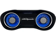 US Speedo Blue Dodge Challenger Gauge Face for Clusters 2015-2024 (Hellcat)
