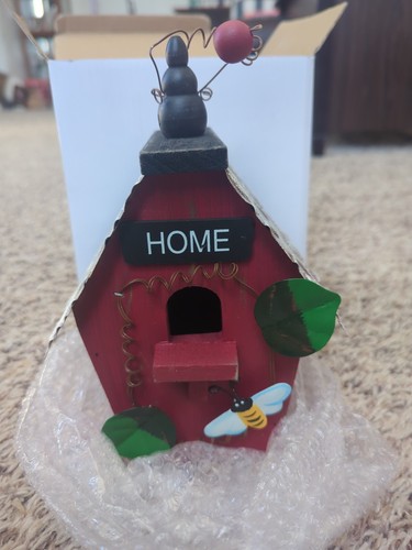 9,8 Zoll Vogelhaus aus Holz ***Neu***