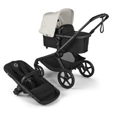 Bugaboo Kangaroo misty white Stroller With Ba...