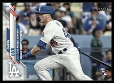 2020 Topps Update Series #U-234 Gavin Lux Rookie RC Dodgers baseball card. rookie card picture