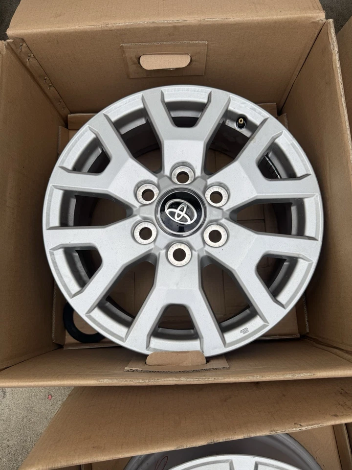 2025 Toyota Tacoma OEM 17” Wheels - Image 4 of 4