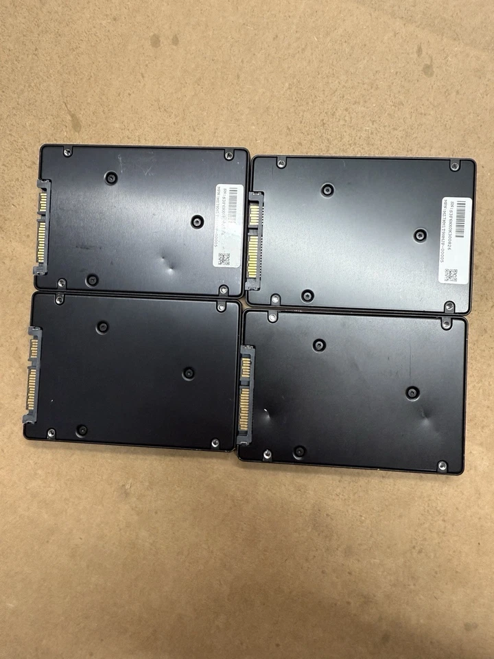 4X Samsung MZ7KM1T9HMJP SM863a 2.5'' 1.92TB 6Gbps SATA SSD Tested - Image 2 of 2