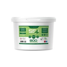 Image of 800 Sheet Liquidate® Antibacterial Hand and Surface Wipes Bucket, Biodegradable
