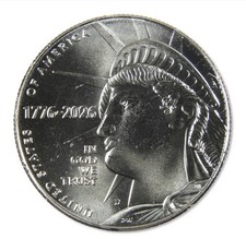 2026-D US 250th Anniversary Half Dollar- Enduring Liberty BU- One Coin 1776-2026