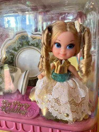 Vintage LIDDLE KIDDLES*Tea Party Set*LADY LACE* 1970-71 NIB