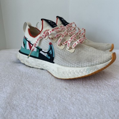 NIKE Size 9 Nike React Infinity Run Flyknit A.I.R. Sail Running Shoe CV9312 100