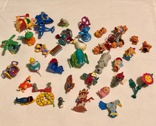 Lot of random 1990s Kinder surprise toys, used kinder egg toys- from European