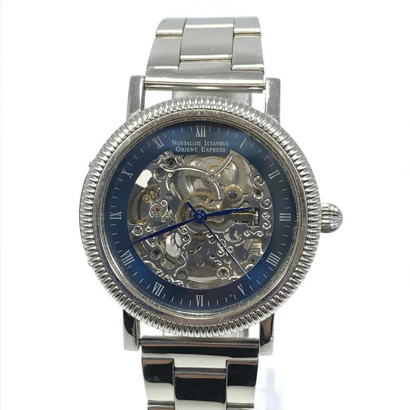 ORIENT Used EXPRESS s Istanbul ISTANBUL OM 8017 Nostalgia Skeleton NOSTALGIE Men - vintagewatches.pk