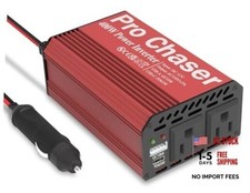 400W Power Inverters for Vehicles - DC 12v to 110v AC Car Inverter Converter,