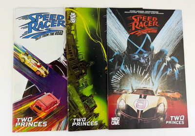 Speed Racer Tales From the Road Two Princes Covers A B C - 3 Comic Lot