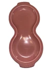 Fiestaware Fiesta Rose Pink Figure 8 Cream & Sugar Tray Homer Laughlin Undertray