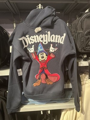 Disneyland Sorcerer Mickey Hoodie Navy | Fantasia Mickey  All Size