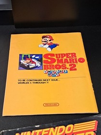Nintendo Power July August 1989 Mega Man II NES + Super Mario Bros 2 Tip Book