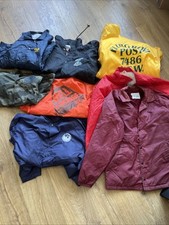 Mystery Bundle Of 10 Vintage Windbreakers And Rain jackets