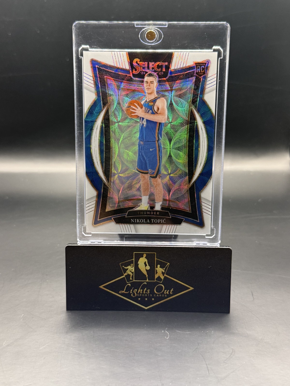 2024-25 Select Nikola Topic #89 Rookie Concourse White Scope #10/35 SP Thunder