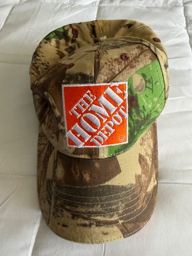 The Home Depot Camouflage Hunting Baseball Hat Cap New