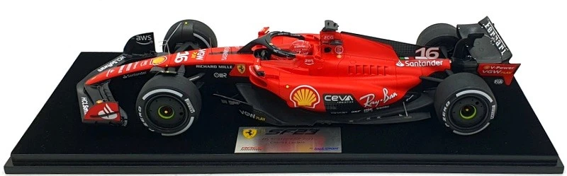Look Smart 1/18 Scale LS18F1055 - Ferrari SF-23 #16 Singapore GP 2023 - LeClerc - Image 4 of 4